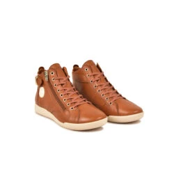 Pataugas PALME F2H CAMEL 11 Pataugas PALME F2H CAMEL -Pataugas Soldes 628117 751 BASKET HAUTE FEMME PALME F2H CAMEL 4