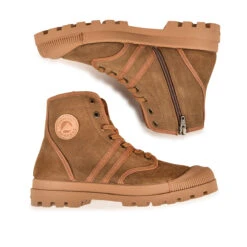 Pataugas AUTHENTIQUE ZIP/SSH F4H CAMEL -Pataugas Soldes 628177 BOOTS FEMME OG ZIPS SSH F4H CAMEL 6web