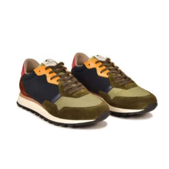 Pataugas ASTATE/MIX H4H KAKI -Pataugas Soldes 628212 BASKET HOMME ASTATE H4H MIX KAKI 3