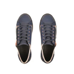 Pataugas JESTER/MIX F4H MARINE/ROSE -Pataugas Soldes 628254 BASKET FEMME JESTER MIX F4H MARINE ROSE 6