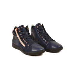 Pataugas PALME/MIX F4H MARINE/ROSE 11 Pataugas PALME/MIX F4H MARINE/ROSE -Pataugas Soldes 628270 922 BASKET FEMME PALME MIX F4H MARINE ROSE 4