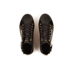 Pataugas PALME/MIX F4H NOIR/DORÉ 16 Pataugas PALME/MIX F4H NOIR/DORÉ -Pataugas Soldes 628270 946 BASKET FEMME PALME MIX F4H NOIR DORE 6