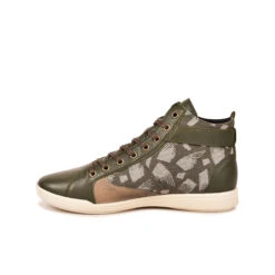 Produits populaires -Pataugas Soldes 628274 BASKET FEMME PALME WT KAKI 3