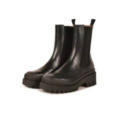 Pataugas AINOA CH/N F4H NOIR -Pataugas Soldes 628291 BOOTS FEMME AINIOA CH N F4H NOIR 5