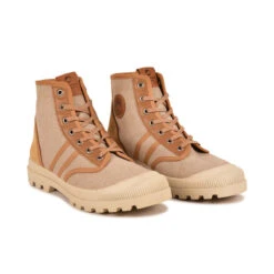 Pataugas AUTHENTIQUE M/MIXTC F4H BEIGE -Pataugas Soldes 628318 BOOTS FEMME OG M MIXTC F4H BEIGE 4