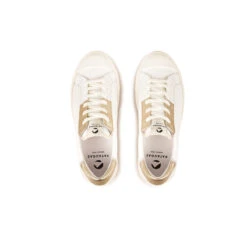 Pataugas ARAN/M F2H BLANC/DORÉ 15 Pataugas ARAN/M F2H BLANC/DORÉ -Pataugas Soldes BASKET FEMME ARAN M F2H BLANC DORE 6