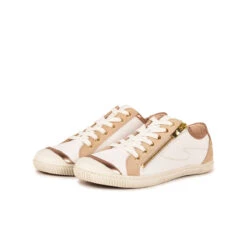 Pataugas BAHIA/SME F2H BLANC/BEIGE 12 Pataugas BAHIA/SME F2H BLANC/BEIGE -Pataugas Soldes BASKET FEMME BAHIA SME F2H BLANC BEIGE 628048 912 5