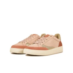 Pataugas BASALTE/SNME F2H BEIGE ROSÉ/DORÉ -Pataugas Soldes BASKET FEMME BASALT F2H NUDE DORE 5
