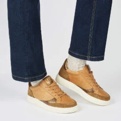 Pataugas Soldes -Pataugas Soldes BASKET FEMME BASALT SNME F2I CAMEL 628553751