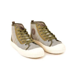 Pataugas ETCHE M/MIXTC F4I KAKI -Pataugas Soldes BASKET FEMME ETCHE M MIXTC F4I KAKI 628485 554 4