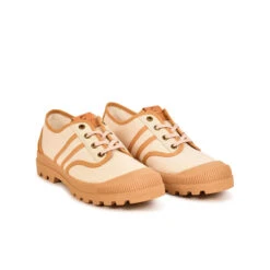 Pataugas AUTHENTIQUE L/MIXTC F2I BEIGE -Pataugas Soldes BASKET FEMME OG L MIXTC F2I BEIGE 628353 150 4