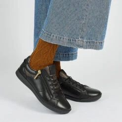 Pataugas Soldes -Pataugas Soldes BASKET FEMME PALME L GL F4I NOIR 6284585010173