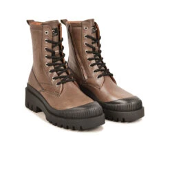 Pataugas AINOA B/CI F4I CAFE -Pataugas Soldes BOOTS FEMME AINOA B CI F4I IMPRIME CAFE 628452 801 4