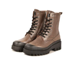 Pataugas AINOA B/CI F4I CAFE -Pataugas Soldes BOOTS FEMME AINOA B CI F4I IMPRIME CAFE 628452 801 5
