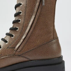 Pataugas AINOA B/CI F4I CAFE -Pataugas Soldes BOOTS FEMME AINOA B CI F4I IMPRIME CAFE 628452801 detail