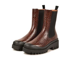 Pataugas AINOA CH/GR F4I CARAMEL -Pataugas Soldes BOOTS FEMME AINOA CH GR F4I CARAMEL 628454 753 5