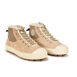 Pataugas ARAN M/MIXS F4H ROSE/BEIGE -Pataugas Soldes BOOTS FEMME ARAN M MIXS F4H ROSE BEIGE web4