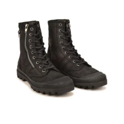 Pataugas AUTHENTIQUE H/ZIPSS F4I NOIR -Pataugas Soldes BOOTS FEMME OG H ZIPSS F4I NOIR 628499 850 4