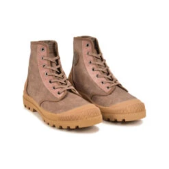 Pataugas AUTHENTIQUE M/MIXTC F4H CAFE -Pataugas Soldes BOOTS FEMME OG M MIXTC F4H CAFE 628318 801 4