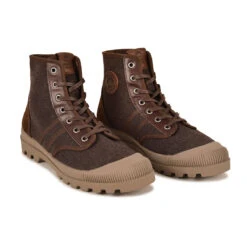 Pataugas AUTHENTIQUE M/MIXTC F4H CHOCOLAT -Pataugas Soldes BOOTS FEMME OG MIXTE F4H CHOCOLAT 4