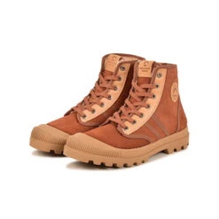 Pataugas AUTHENTIQUE ZIP/SCSH F4I TERRACOTTA -Pataugas Soldes BOOTS FEMME OG ZIP SCSH F4I TERRACOTTA 628502 255 5