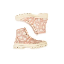 Pataugas AUTHENTIQUE WALKIE TALKIE GR F2H ROSE -Pataugas Soldes BOOTS FEMME OG GR F2H POUDRE 6