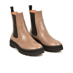 Pataugas VITUS H/N F4I TAUPE -Pataugas Soldes BOOTS FEMME VITUS H N F4I TAUPE 628562 154 4