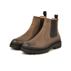 Pataugas VITUS/WL F4I TAUPE -Pataugas Soldes BOOTS FEMME VITUS WL TAUPE 1628528 154 5