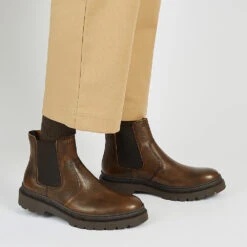 Produits populaires -Pataugas Soldes BOOTS HOMME VITUS VTG H4I TABAC 628519802