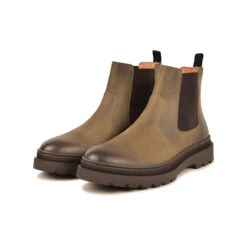 Pataugas VITUS/WL H4I OCRE -Pataugas Soldes BOOTS HOMME VITUS W L OCRE 628529 251 5