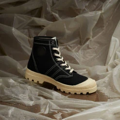 Pataugas AUTHENTIQUE/T F4G NOIR/MARFIL -Pataugas Soldes F Authentique T Noir Marfil