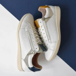 Pataugas PALME L/PE F2I MARINE -Pataugas Soldes F Palme L PE Marine Ocre WHLSL