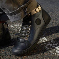 Pataugas BANJOU LATSA/MIX F4H NOIR/DORÉ 13 Pataugas BANJOU LATSA/MIX F4H NOIR/DORÉ -Pataugas Soldes F Palme MIX Noir Dore