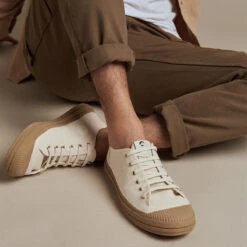 Produits populaires -Pataugas Soldes PE22 H Etche Low Workwear EcruGum 2