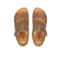 Pataugas LUCAS H2I MARRON -Pataugas Soldes SANDALE HOMME LUCAS H2I MARRON 628532 800 6