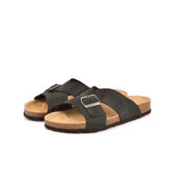 Pataugas LUDO/MIX H2I NOIR -Pataugas Soldes SANDALE HOMME LUDO MIX H2I NOIR 628533 850 5