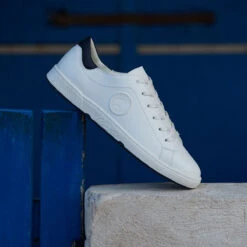 Pataugas JAYO H2G BLANC/MARINE 8 Pataugas JAYO H2G BLANC/MARINE -Pataugas Soldes jayo homme blanc marine